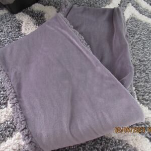 Warm Grey winter infinity scarf